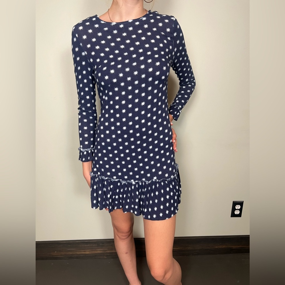 Little White Lies Blue Mini Dress Size Small